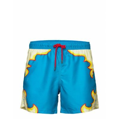 Bling It Swim Shorts Badshorts Blue Happy Socks