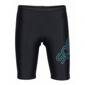 Boom Logo Placement Jammer Badshorts Svart Speedo