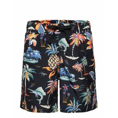 Borg Print Swim Shorts *Villkorat Erbjudande Badshorts Multi/mönstrad Björn Borg