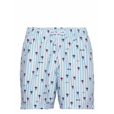 Borg Print Swim Shorts Badshorts Multi/mönstrad Björn Borg