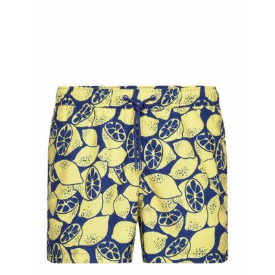 Björn Borg Borg Print Swim Shorts Gul