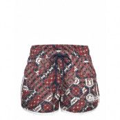 Borg Retro Swim Shorts Badshorts Burgundy Björn Borg