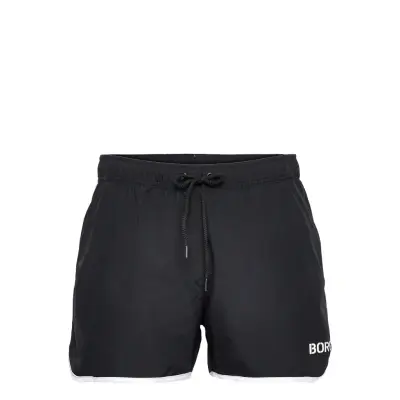 Borg Retro Swim Shorts Badshorts Svart Björn Borg