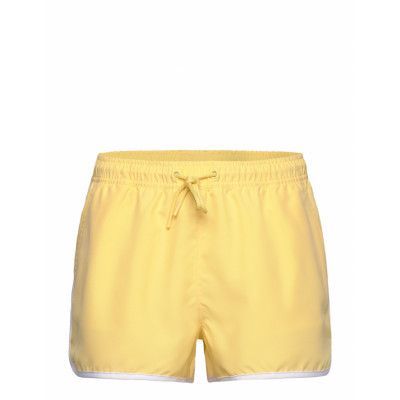 Borg Retro Swim Shorts Badshorts Yellow Björn Borg