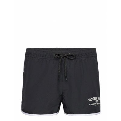 Borg Retro Swim Shorts Sport Men Sport Clothing Sport Swimwear Sport Swim Shorts Black Björn Borg
