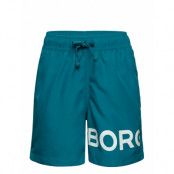 Borg Swim Shorts *Villkorat Erbjudande Badshorts Blå Björn Borg