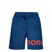 Borg Swim Shorts Badshorts Blue Björn Borg