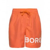 Borg Swim Shorts *Villkorat Erbjudande Badshorts Orange Björn Borg