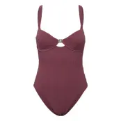 BOSS Swimsuit_Double B - Burgundy - S