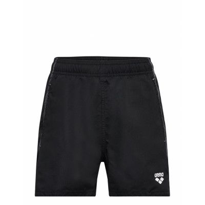 Boys' Beach Boxer Solid R Black-White Sport Swimshorts Svart Arena