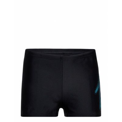Boys Hyper Boom Placement Aquashort Badshorts Svart Speedo