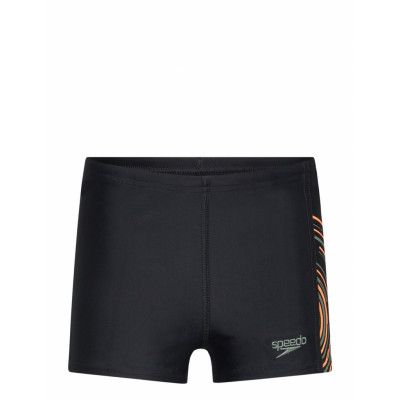 Speedo Boys Plastisol Placement Aquashort Svart