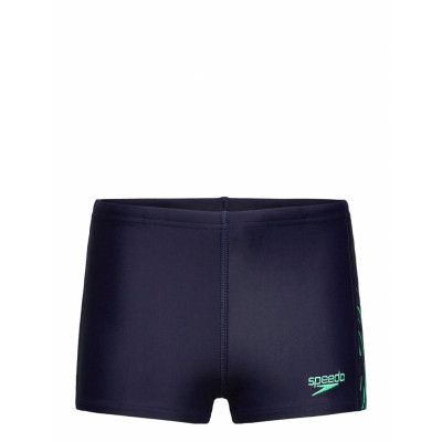 Speedo Boys Plastisol Placement Aquashort Blå