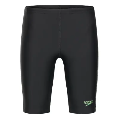 Speedo Boys Plastisol Placement Jammer Svart