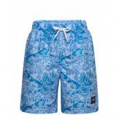 Boys Printed 15" Watershort Badshorts Blå Speedo