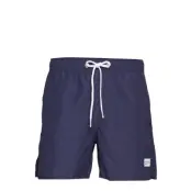 Breeze Long Swim Shorts Badshorts Blå Frank Dandy