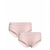 Brief Girl 2-Pack Night & Underwear Underwear Panties Rosa Müsli By Green Cotton