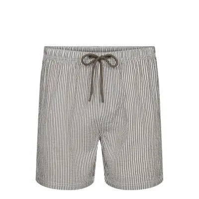 Bruun & Stengade Bs Bahia Regular Fit Swim Shorts Khaki Green