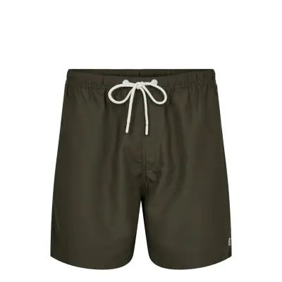 Bruun & Stengade Bs Havana Regular Fit Swim Shorts Khaki Green