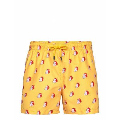 Bunny Swim Shorts Badshorts Multi/mönstrad Happy Socks