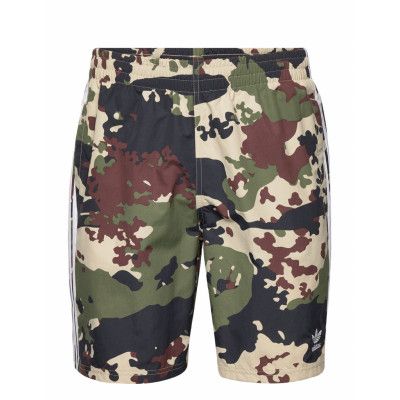 Adidas Performance Camo Aop Swimsh Khaki Green