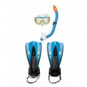 Cebu Jr. Diving Set - 3 Pcs. Accessories Sports Equipment Swimming Accessories Blå Cruz