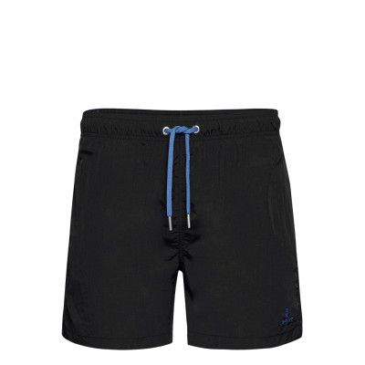 Cf Swim Shorts Badshorts Svart GANT