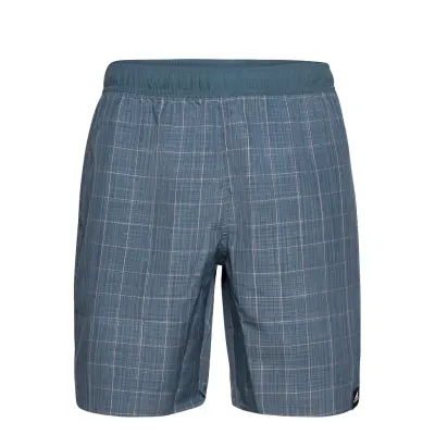 Check Swim Shorts Badshorts Blå Adidas Performance