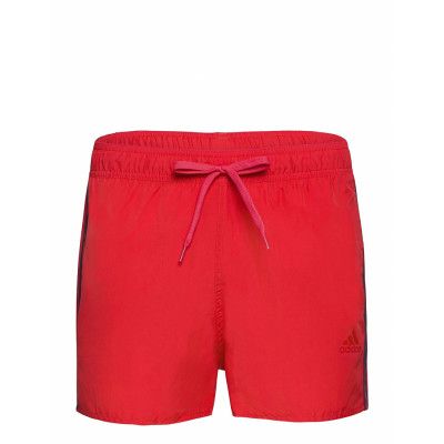 Classic 3-Stripes Swim Shorts Badshorts Röd Adidas Performance