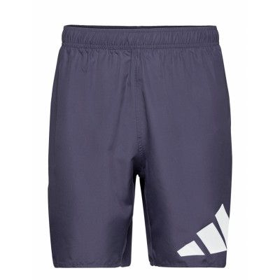 Classic-Length Logo Swim Shorts Badshorts Blå Adidas Performance