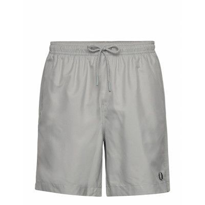 Classic Swimshort *Villkorat Erbjudande Badshorts Grå Fred Perry