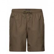 Classic Swimshort *Villkorat Erbjudande Badshorts Khakigrön Fred Perry