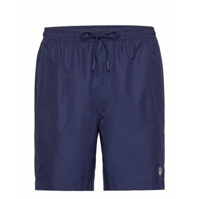 Classic Swimshort Badshorts Marinblå Fred Perry