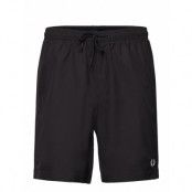 Classic Swimshort *Villkorat Erbjudande Badshorts Svart Fred Perry