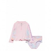 Converse Cnvg 2Pc Rash Guard Rosa