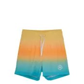 Color Kids Swim Shorts, Aop & Magic Orange