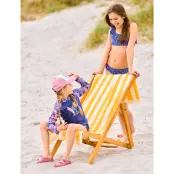 Color Kids T-Shirt L/S W. Chest Print - Navy - 104