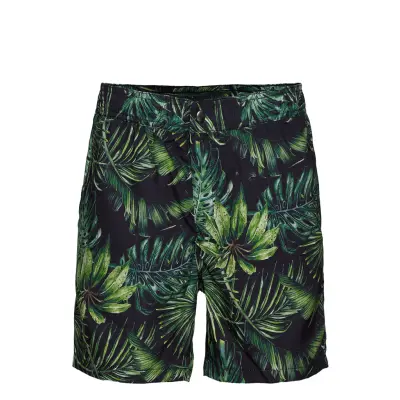 Copan Swimshorts Badshorts Grön Oscar Jacobson