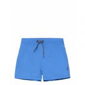 Cord Plain Swimming Trunks Badshorts Blue Mango