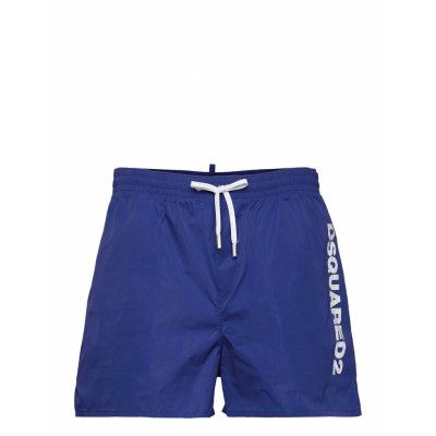 Swimwear In Boxer Midi Model Badshorts Blå DSquared2