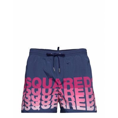 Swimwear In Boxer Midi Model Badshorts Marinblå DSquared2