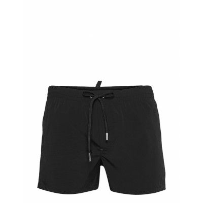 Swimwear In Boxer Midi Model Badshorts Svart DSquared2