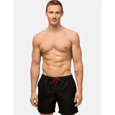 Danish Endurance Wave Swim Shorts (Men) 1-Pack - Black - L