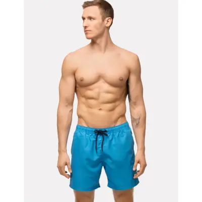 Danish Endurance Wave Swim Shorts (Men) 1-Pack - Blue - M