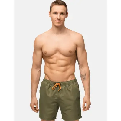 Danish Endurance Wave Swim Shorts (Men) 1-Pack - Khaki green - L