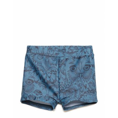 Don Swim Trunk Badshorts Blå Soft Gallery
