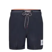 Double Wb Medium Drawstring Badshorts Blå Tommy Hilfiger