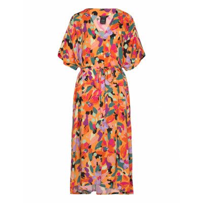 Dress Lina Kaftan Beach Wear Orange Lindex