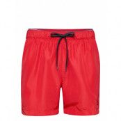 Dw Medium Drawstring Badshorts Röd Tommy Hilfiger