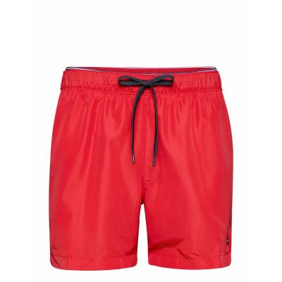 Dw Medium Drawstring Badshorts Röd Tommy Hilfiger